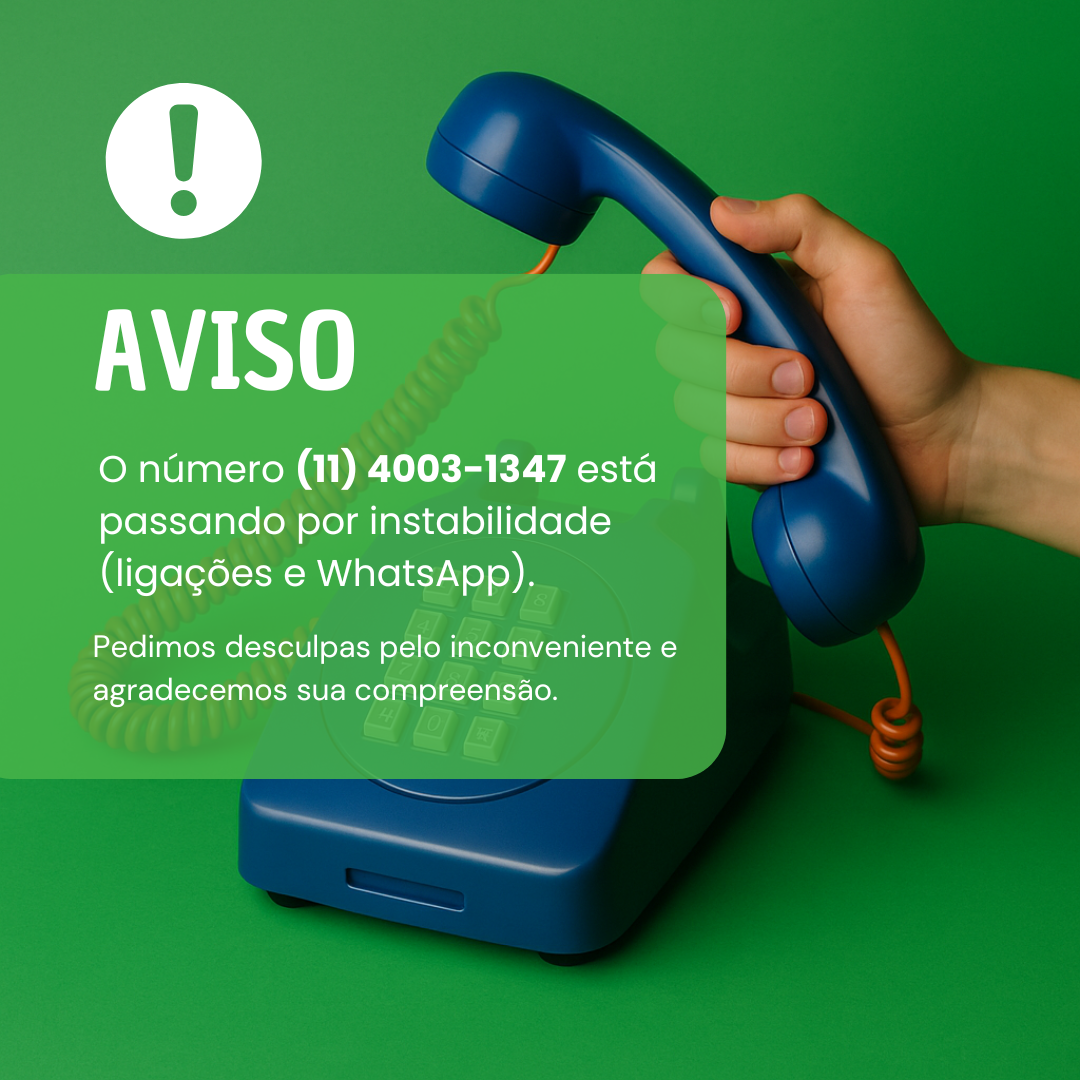 Instabilidade no telefone